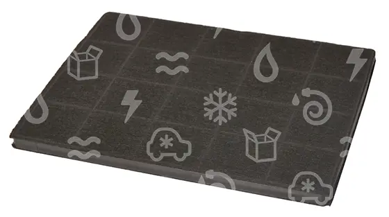 filtr uhlíkový odsavače par ELECTROLUX (čtvercový)